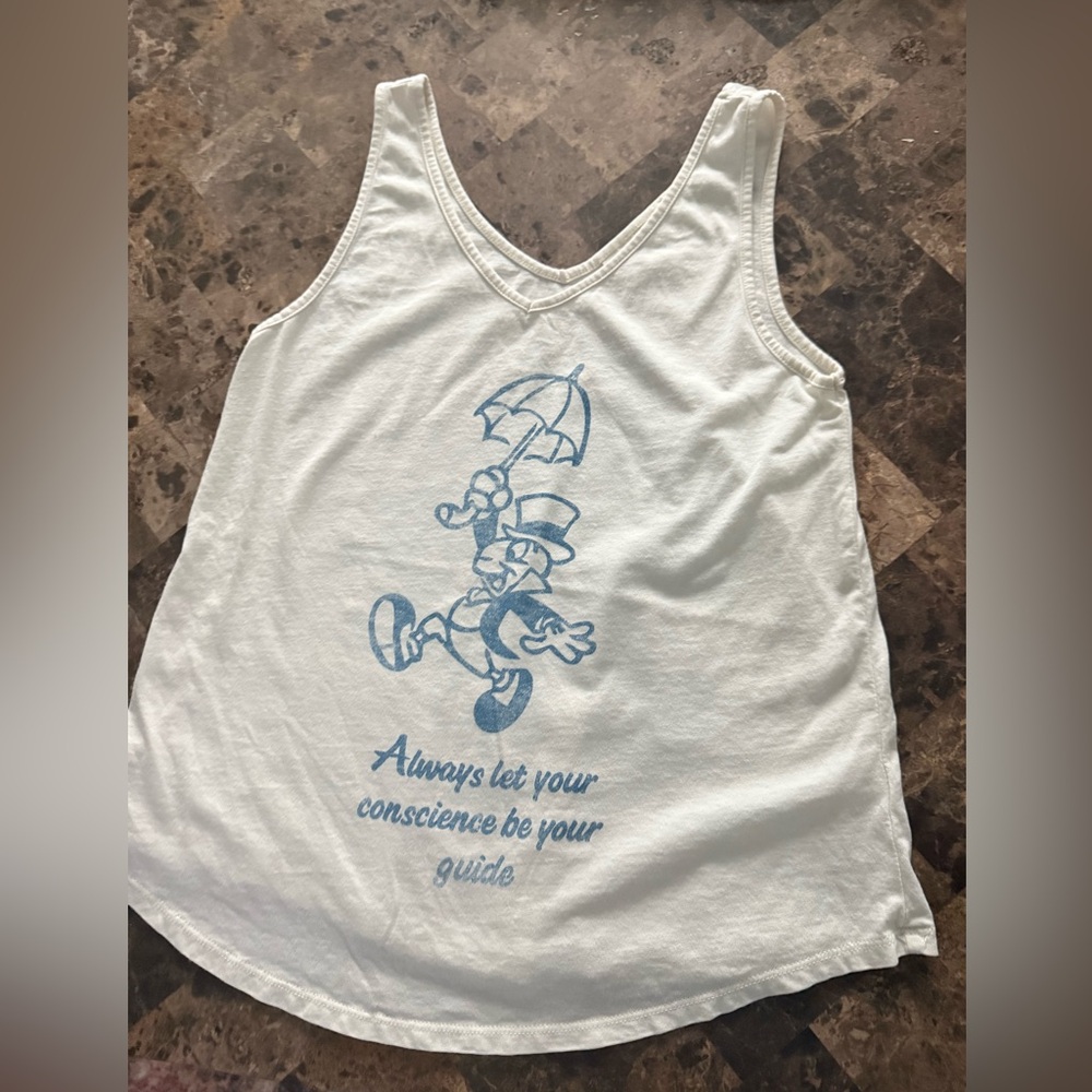 Disney Parks FOREVER Collection Junk Food  Women’s Tank Top Size XS